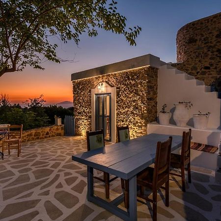 The Aegean Blue Country House Old Milos Lagoudi Zia Bagian luar foto