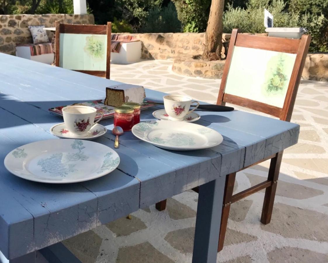 The Aegean Blue Country House Old Milos Lagoudi Zia Bagian luar foto