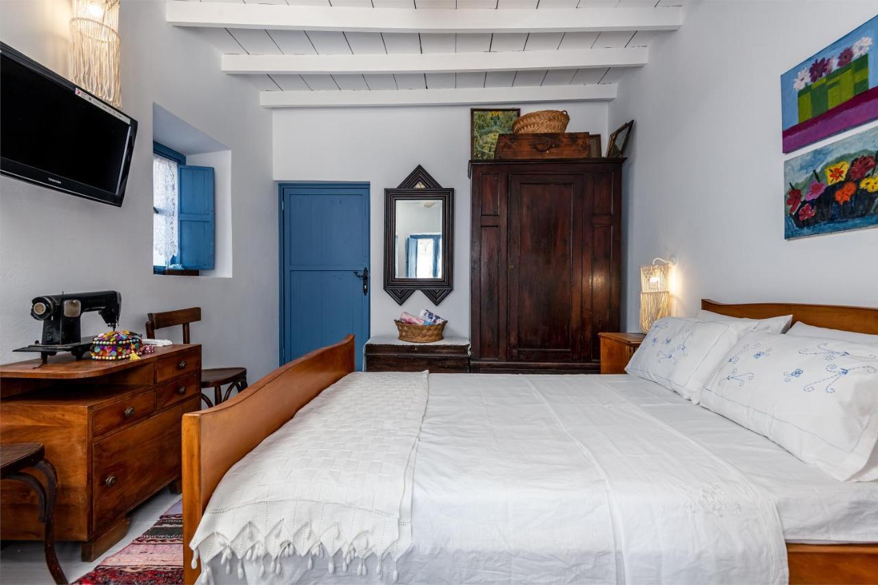 The Aegean Blue Country House Old Milos Lagoudi Zia Bagian luar foto